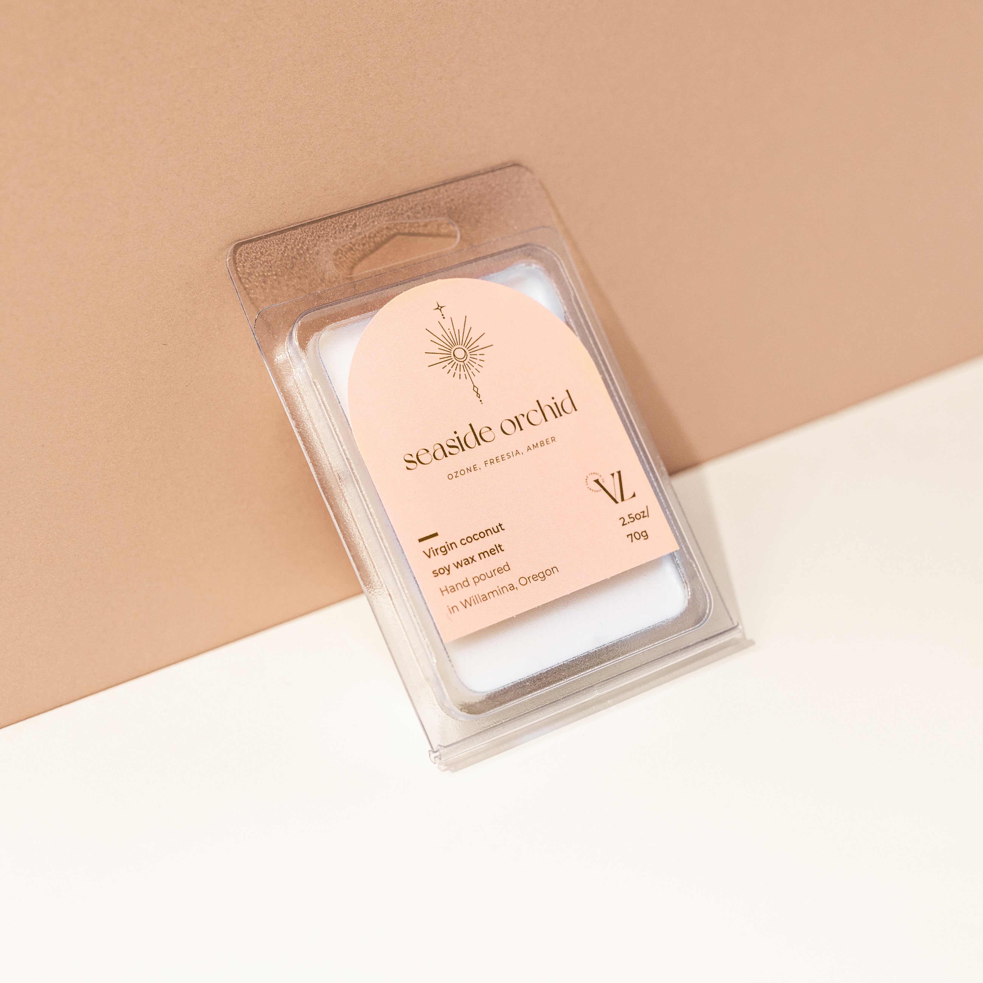 Amber & Sandalwood Wax Melt Single - Home Fragrance